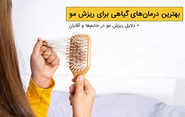 بهترین داروهای درمانی گیاهی برای ریزش مو